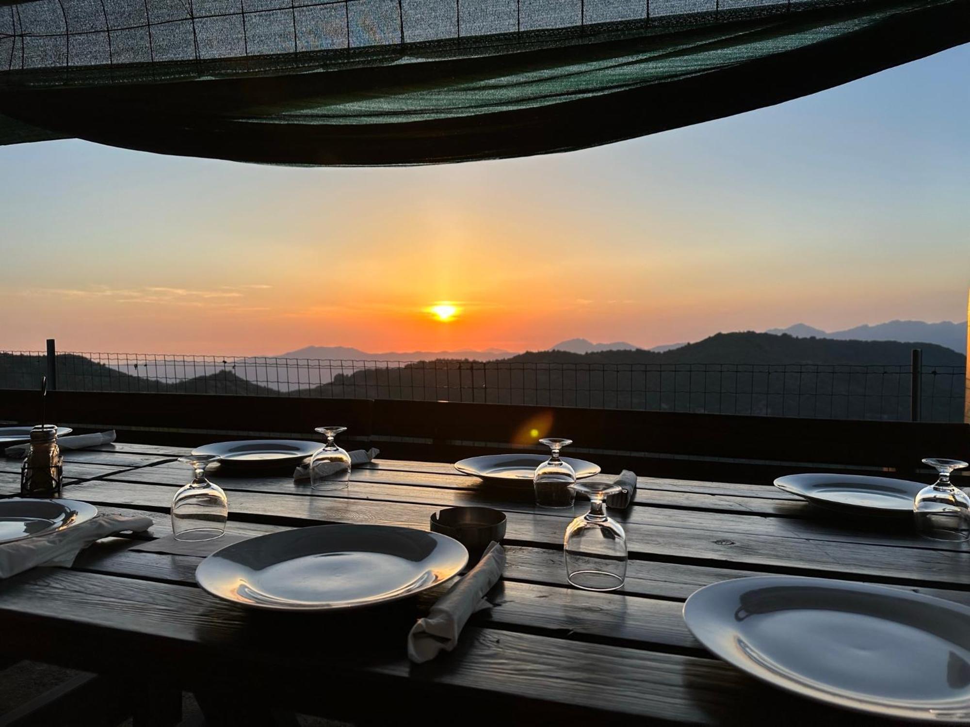 Ferme Auberge Du Col De La Vaccia Olivese エクステリア 写真