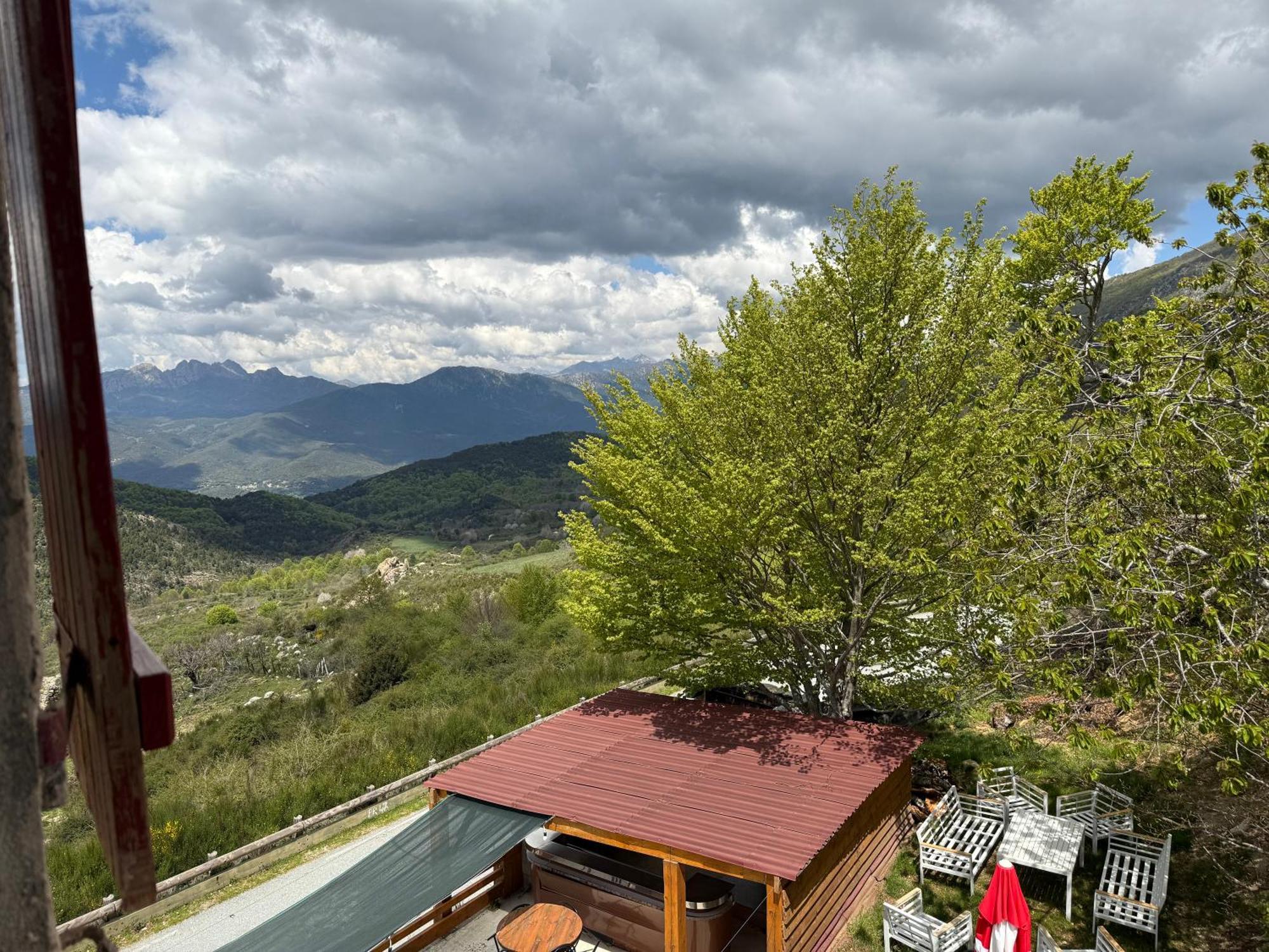 Ferme Auberge Du Col De La Vaccia Olivese エクステリア 写真